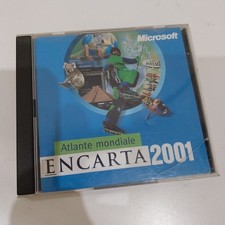 Microsoft Encarta 2001 Atlante Mondiale originale 2 CD