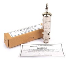 Fischietto No.15 Metropolitan da Ufficiale di Fanteria in Ottone Storico 1916