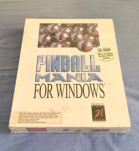Pinball mania rom - cd,