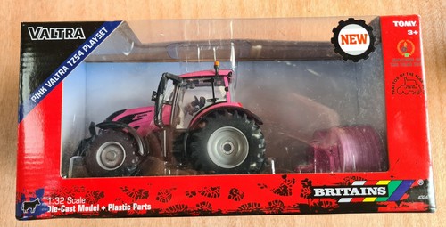 Britains 43247 pink valtra - 43247,