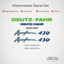 Deutz-Fahr Agrofarm 430 Decal