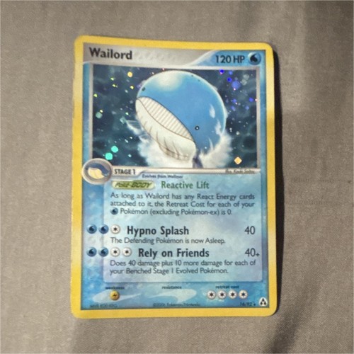 Pokemon tcg wailord - tcg, ex