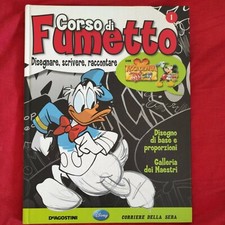 Corso di fumetto numero 1 De Agostini Disney Corriere della sera