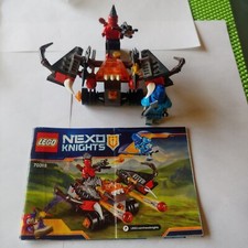 LEGO NEXO KNIGHTS 70318 COMPLETO PERFETTO MAI GIOCATO CON MANUALI ORIGINALI