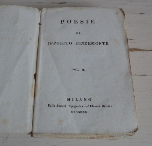 Poesie ippolito pindemonte - poesie,