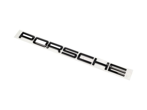 Logo scritta porsche - scritta, nero