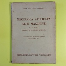 MECCANICA APPLICATA ALLE