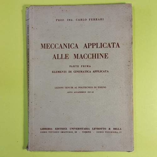 Meccanica applicata alle - meccanica,