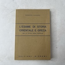 ERNESTO BIGNAMI L'ESAME DI