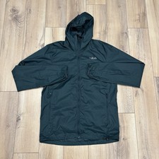 Felpa con cappuccio uomo Rab Vital Nightfall verde taglia US Medium M sottile confezionabile A+