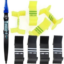 Strumento rilevatore modulo calibrazione calibro linea centrale arto arco ricurvo tiro con l'arco 4 pezzi