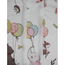 Tenda Cameretta Bambiano Quattro Metri Con Fascia Arricciata Per Bastone Nascost