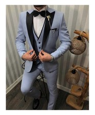 Smoking uomo con gilet -