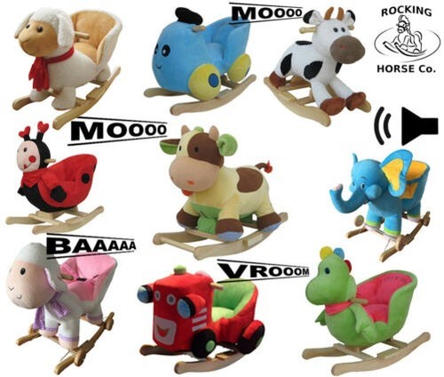 Sedia dondolo morbida - dondolo, new