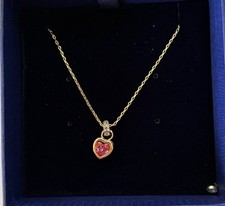 Collana Swarovski Cuore Rosso