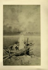 ❤️ 1909 Estampe originale