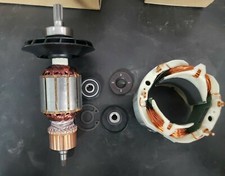 Bosch RH540 Set Ricostruzione Motore (Armatura, Bobina di Campo, Set Spazzole)