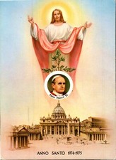 Postcard unposted anno santo - ,