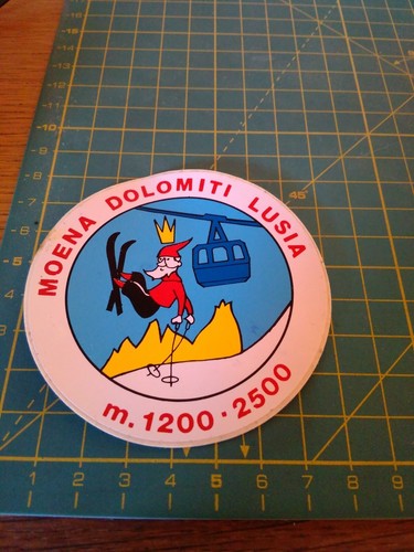 Adesivo vintage sticker kleber - vintage,