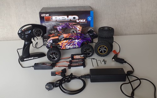 Traxxas revo vxl purlple - traxxas,