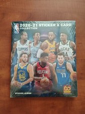ALBUM PANINI SEALED/SIGILLATO + SET COMPLETO FIGURINE STICKERS NBA 2020-21