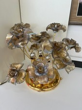 LAMPADA DA TAVOLO CON FIORI IN