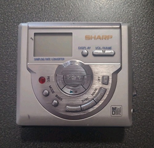 Sharp 721 minidisc player - ,