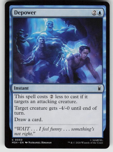 Depower common marvel super - depower,