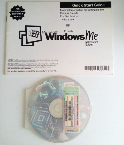 Microsoft windows - microsoft, me
