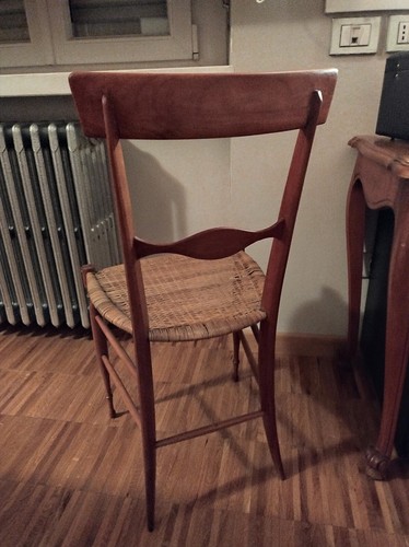 Sedia legno chiavarina - in,