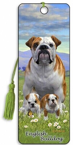 Segnalibro bulldog inglese - bulldog,