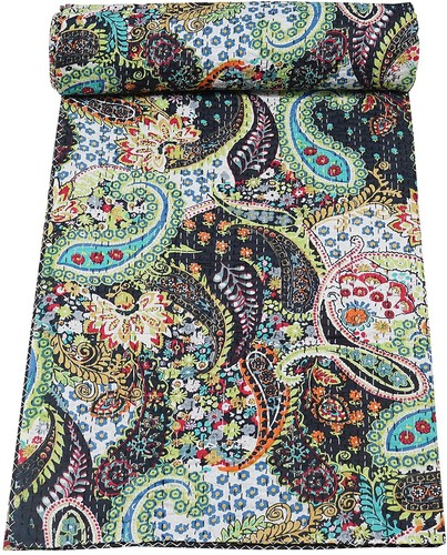 Trapunta kantha 100 cotone - trapunta, 100%