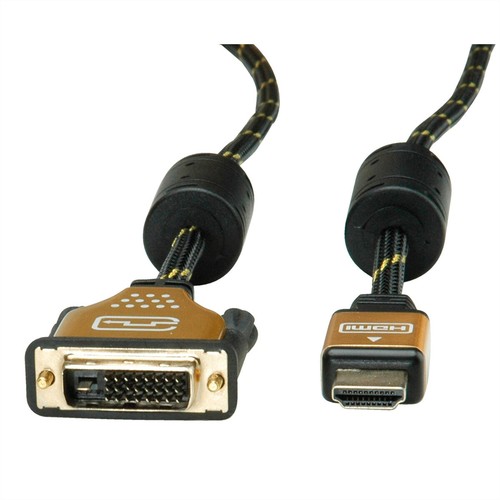 Cavo monitor oro dvi hdmi - cavo,