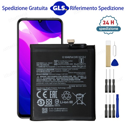 Nuovo batteria per xiaomi mi10 - per,