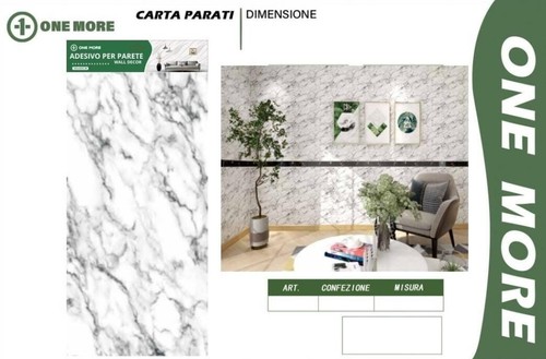 Adesivo carta parato 3d - da,