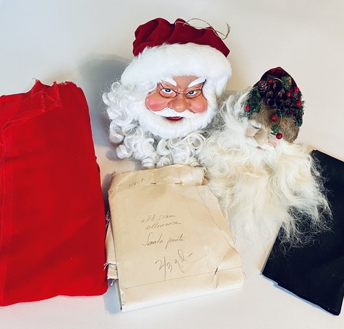 Bambola babbo natale vintage - babbo,