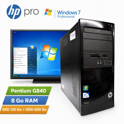 Pro 3300 pentium g840 - hp, mt