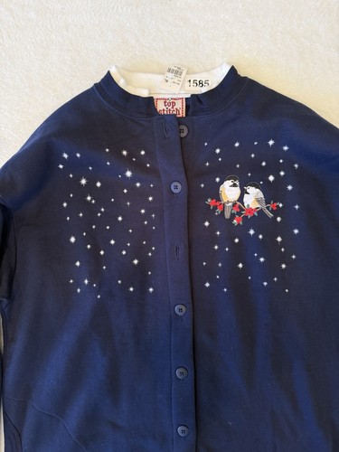 Cardigan vintage top stitch - vintage,