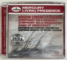 Hanson Conducts Hanson Symphony 1/2 2004 Mercury Living Presence SR90192 SACD NM