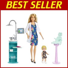 Playset bambola dentista con