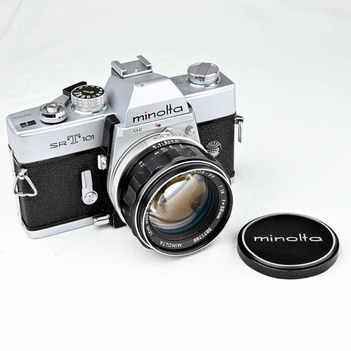 Minolta srt 101 rokkor pf - minolta, mc