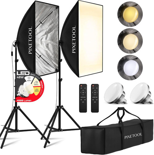 Set softbox per studio - set,