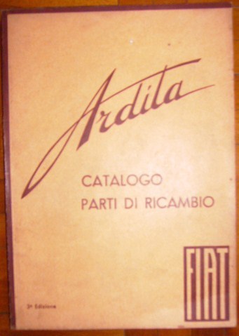 Fiat ardita catalogo parti - ardita, di