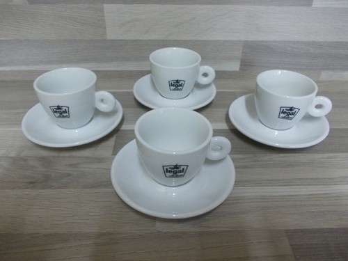 Set pezzi tazzine piattini - pezzi,