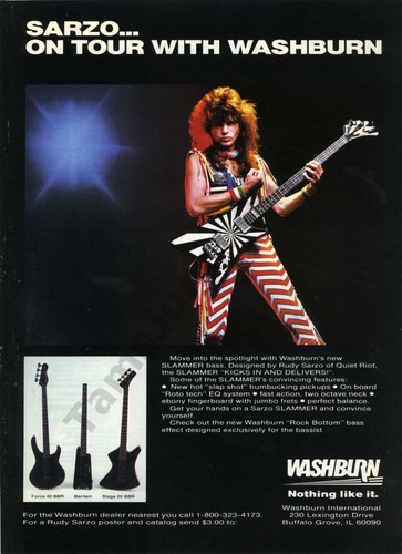 Washburn 1985 chitarre - washburn,