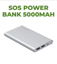 MEDIACOM POWER BANK 5000 mAh for Smartphone & Tablet Charger battery sos NEW