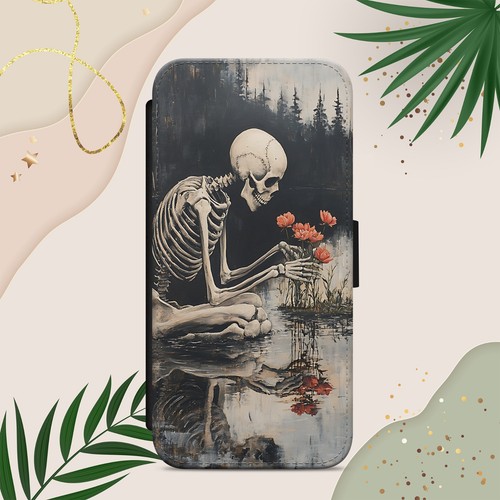 Custodia telefono skeleton - telefono,