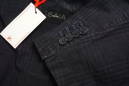 Isaia napoli blue - black, plaid