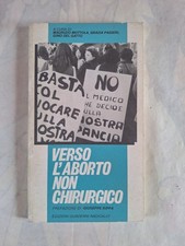 Verso l'aborto non chirurgico Quaderni Radicali Mottola Passeri Del Gatto