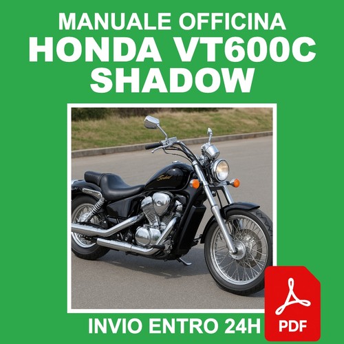 Manuale officina honda vt600c - manuale,